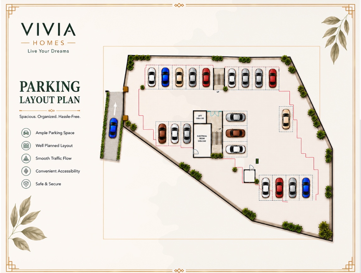 TIERRA parking layout
